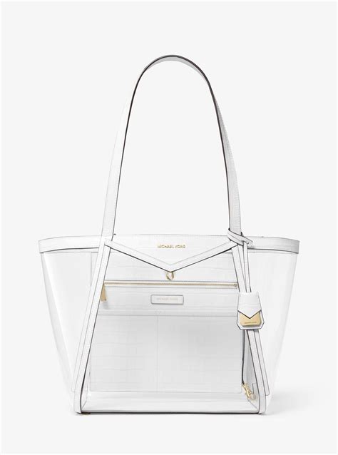 michael michael kors whitney large leather tote|white Michael Kors crossbody.